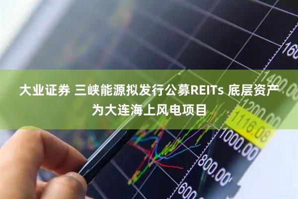大业证券 三峡能源拟发行公募REITs 底层资产为大连海上风电项目